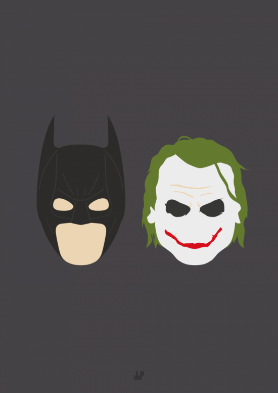 Batman / Joker – 2005 by Joe Stone Design & Illustration on The Bazaar